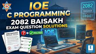LEC 85:C PROGRAMMING 2082 BAISAKH OLD QUESTION SOLUTION Profile