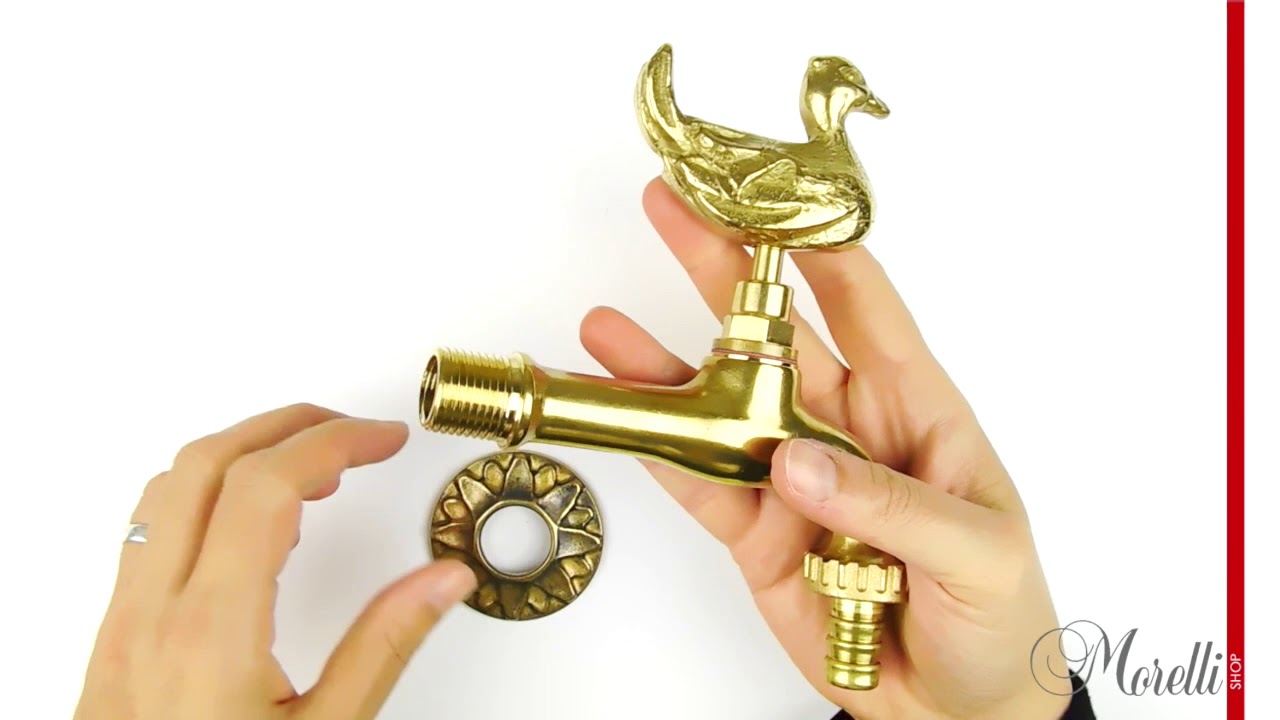 Rubinetto in ottone Modello ANATRA Morelli Shop