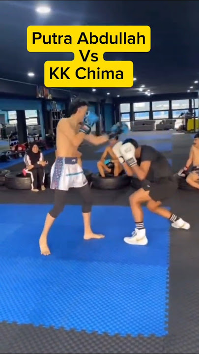 KK Chima vs Putra Abdullah - Sparring Session in JTT Gym 🇲🇾 #byoncombat #putraabdullah #kkchima #fyp