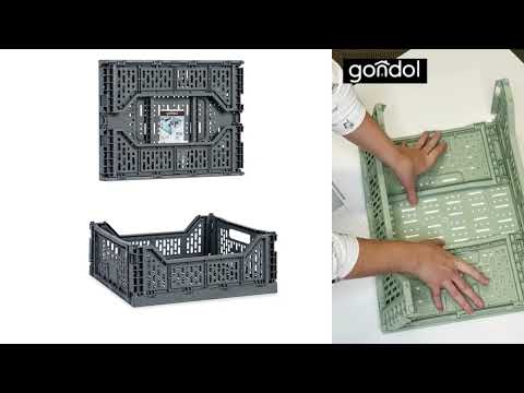 Складной ящик Cassa 14,5x30x40cm Gondol Plastik