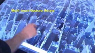 55" Touch Table Demo Wealth