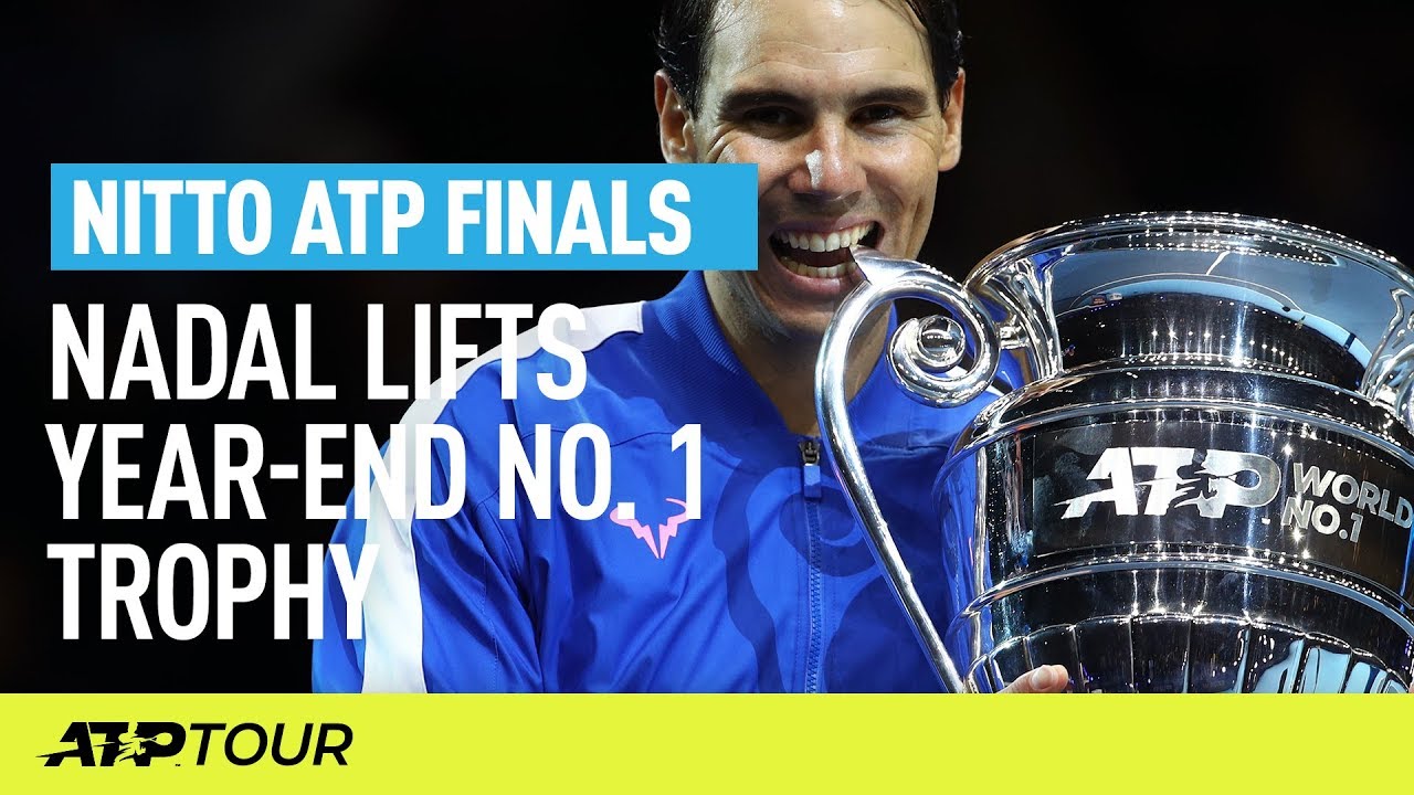 Nadal Lifts Year End Number One Trophy | Nitto ATP Finals | ATP