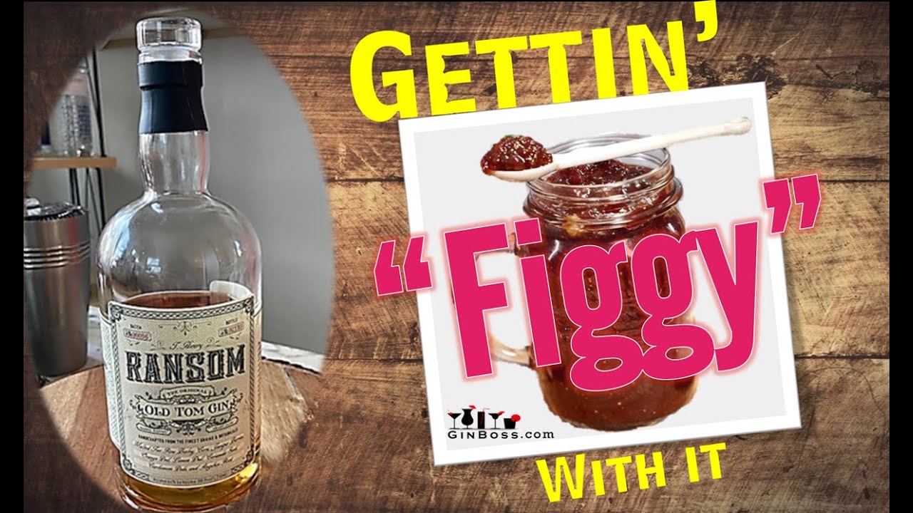Easy Gin Mule Recipe!  Ransom Old Tom Gin + Ginger Beer + Fig Jam Will  =  Crowd Pleasing Cocktail