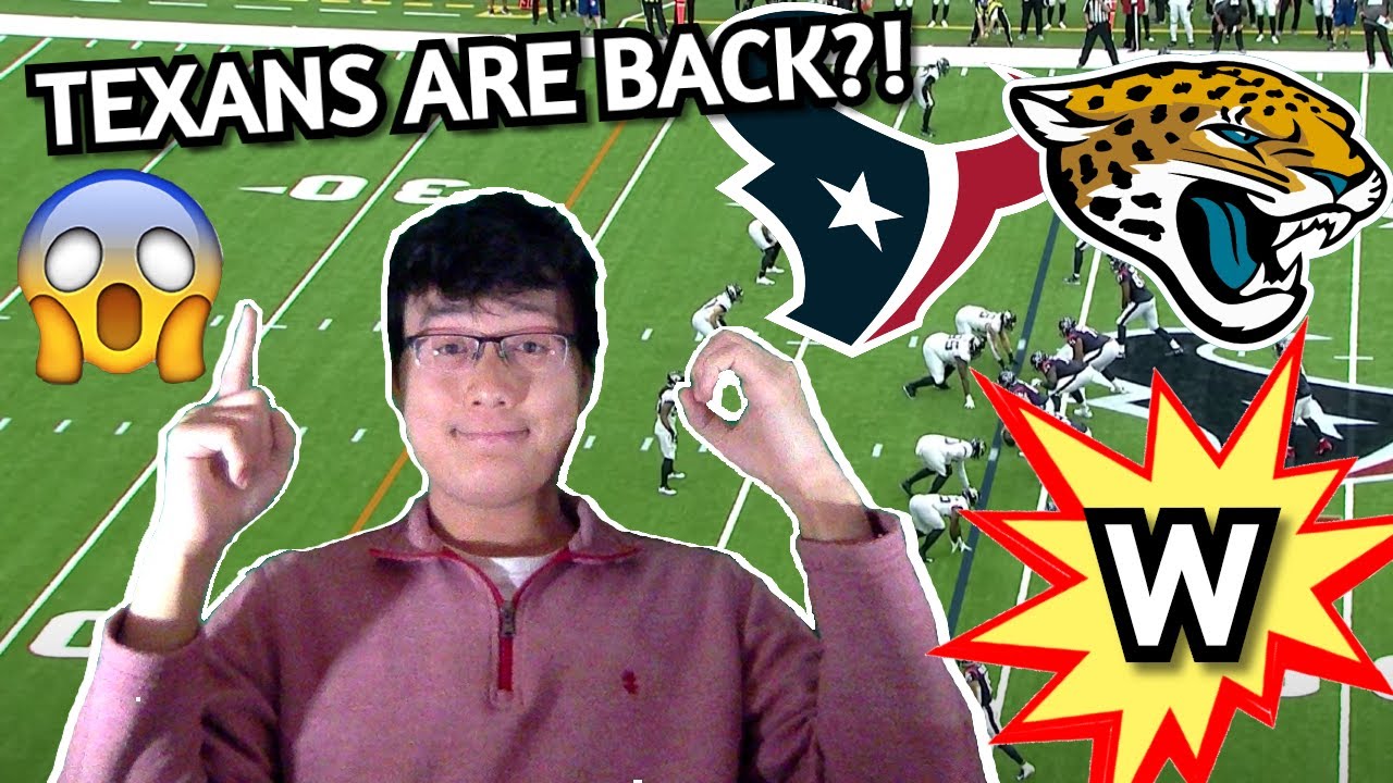 Texans VS Jaguars Initial Thoughts/Reaction | NFL 2020 Week 5 | Highlights | Texans Thoughts