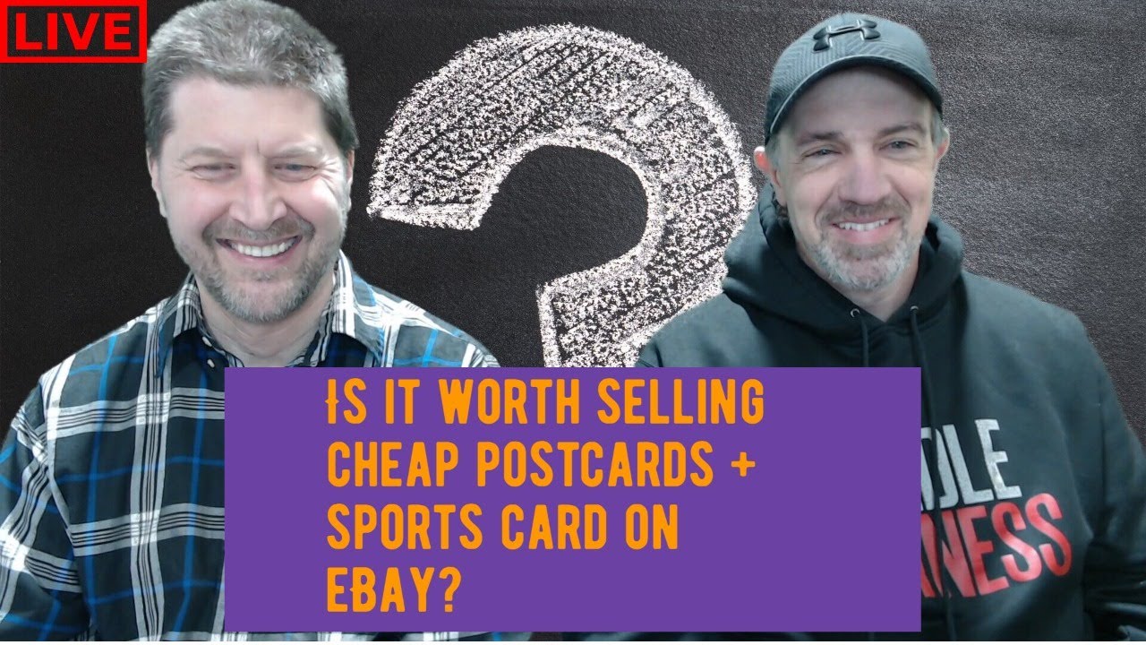live-is-it-worth-selling-cheap-postcards-sports-cards-on-ebay