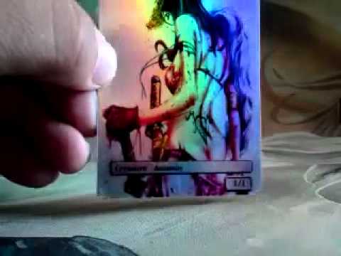 Assassin Sexy Foil Altered Art Assassin Token Magic the Gathering MTG