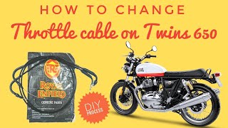 Interceptor 650 | Step To Step Process While Replacing Throttle Cable | Ur Tool Kit Is Enough screenshot 1