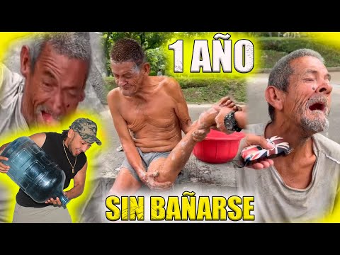 1 AÑO SIN BAÑARSE #franksinlimites #madridespaña #santiagodechile #caracas