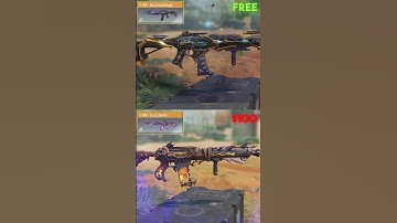 $100 Vs Free Legendary M4 in CODM 💀
