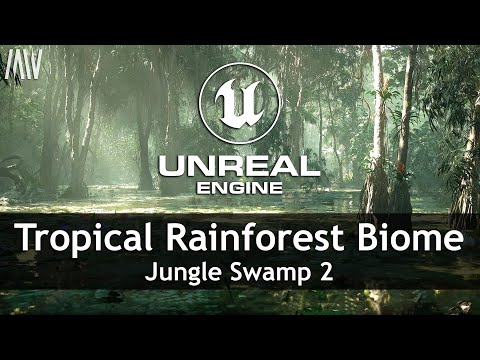 MAWI Tropical Rainforest | Unreal Engine 5.2 | Jungle Swamp 2 #unrealengine #UE5 #gamedev