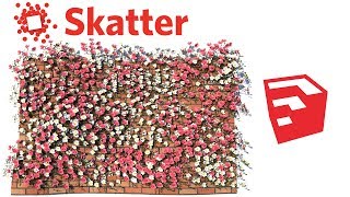 How To Use Skatter Plugin In Sketchup  Part 2