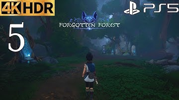 Kena: Bridge of Spirits (PS5) 4K 60FPS HDR Gameplay Part 5 Forgotten Forest (FULL GAME)No Commentary