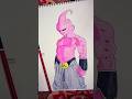 Margin buu drawing #transition #drawing #art #drawing #youtube #sketch #anime #shorts