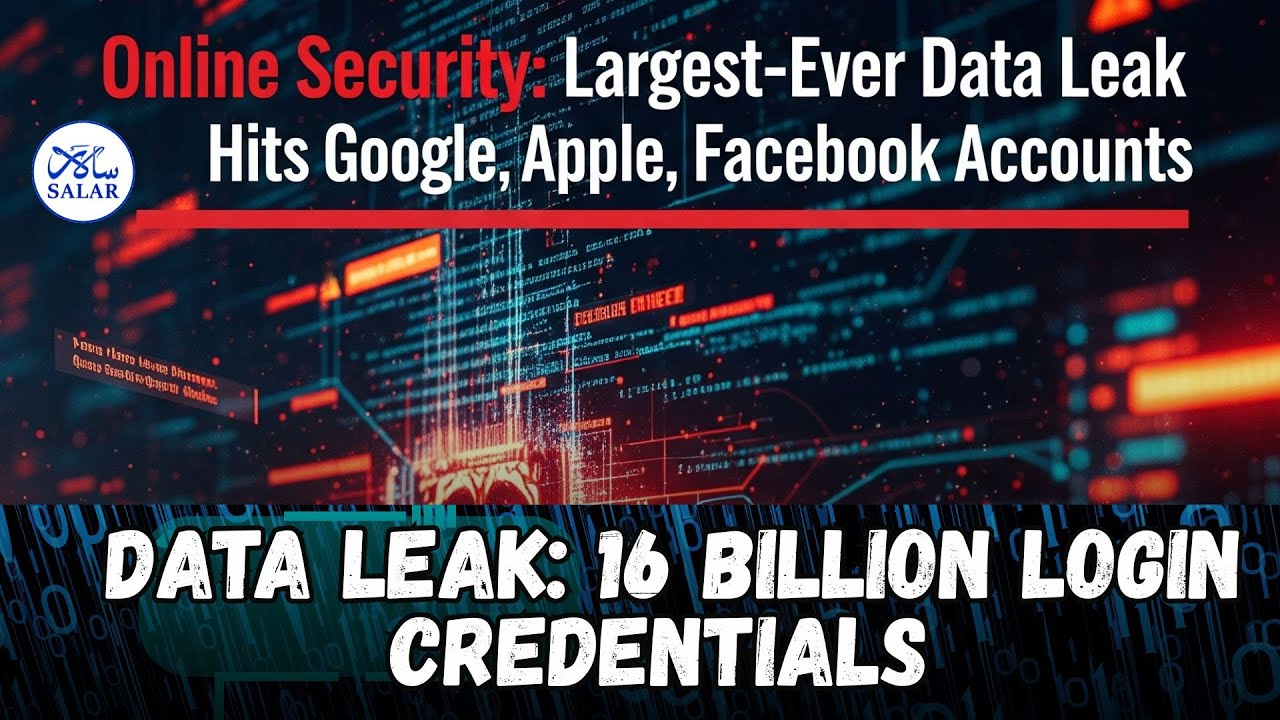 Online Security Largest Ever Data Leak Hits Google, Apple, Facebook Accounts 