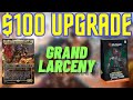 Grand larceny upgrade  improving the precon commander deck with 100