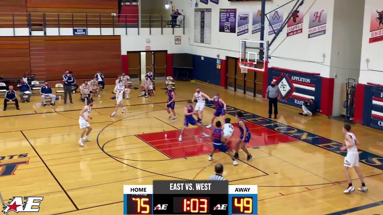Appleton East vs. West Boys Varsity Basketball YouTube