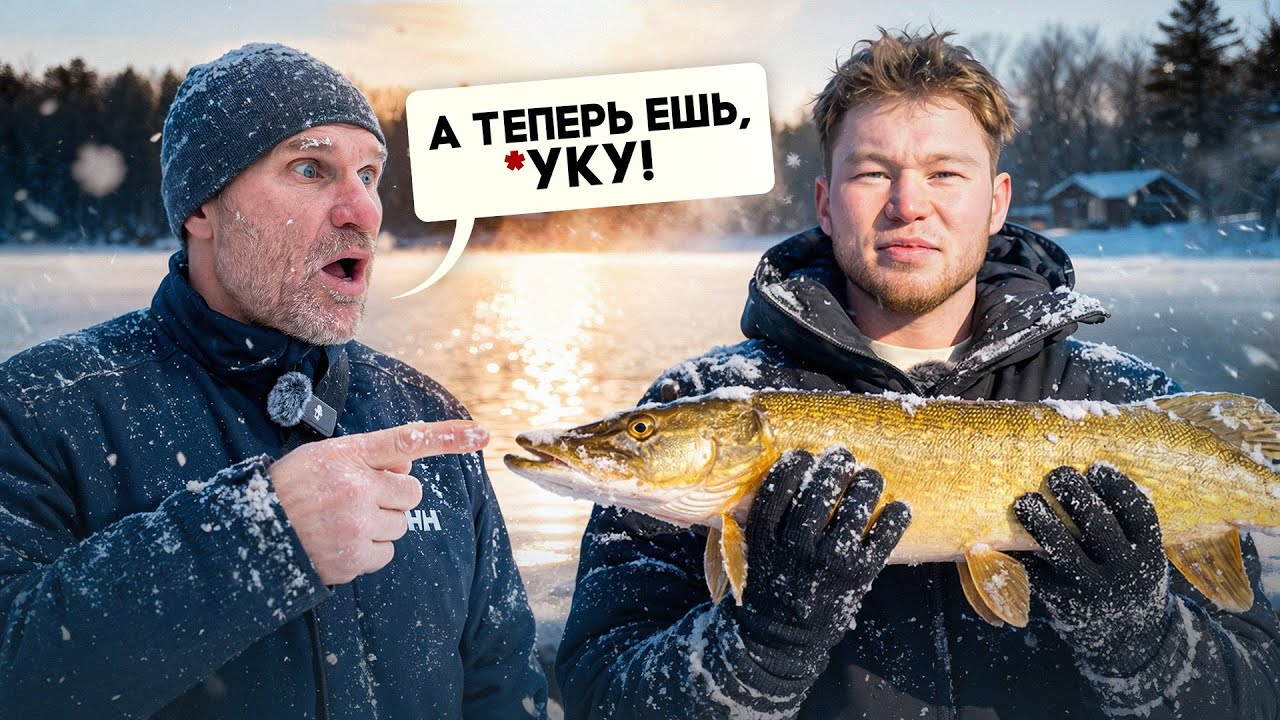 КТО БОЛЬШЕ СЪЕСТ РЫБЫ? | РЫБАЛКА с ГОЛУБОЧКИНЫМ