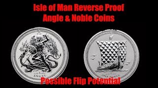 New Release! Reverse Proof Isle of Man and Noble Coins.  Only 5000 Mintage
