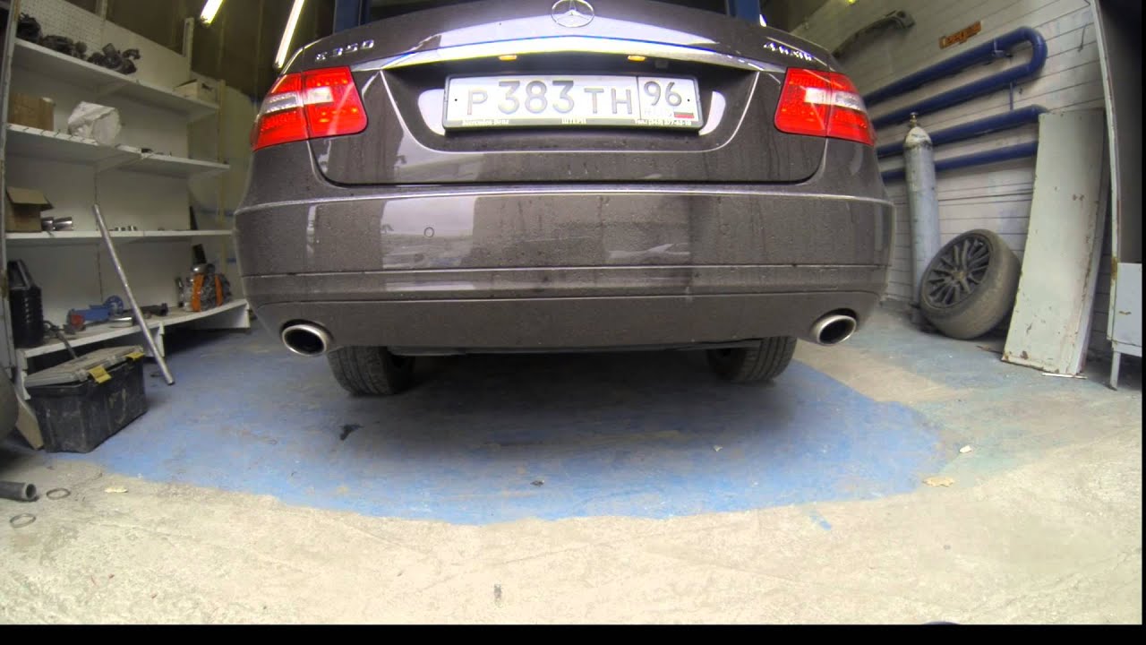 диагностика автомобиля это Mercedes E350 X pipe