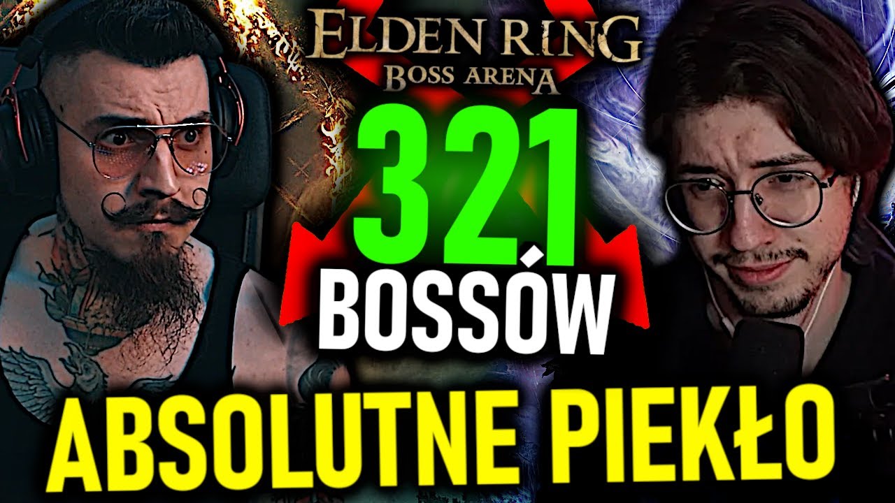 Zrobiliśmy Wyzwanie Dla Totalnych PSYCHOPATÓW w Elden Ringu - Boss Arena Mod