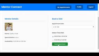 Mentor Connect : An Affordable Peer-to-Peer Mentorship platform