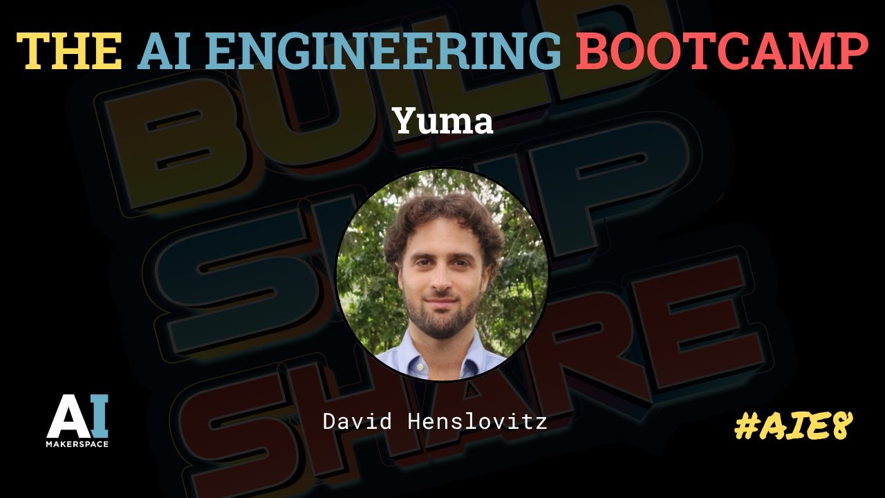 Yuma by David Henslovitz - AI Engineering Demo Day Cohort 08 #demoday