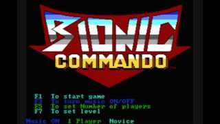 Bionic Commando DOS - Level 1 (Crackhead Land)