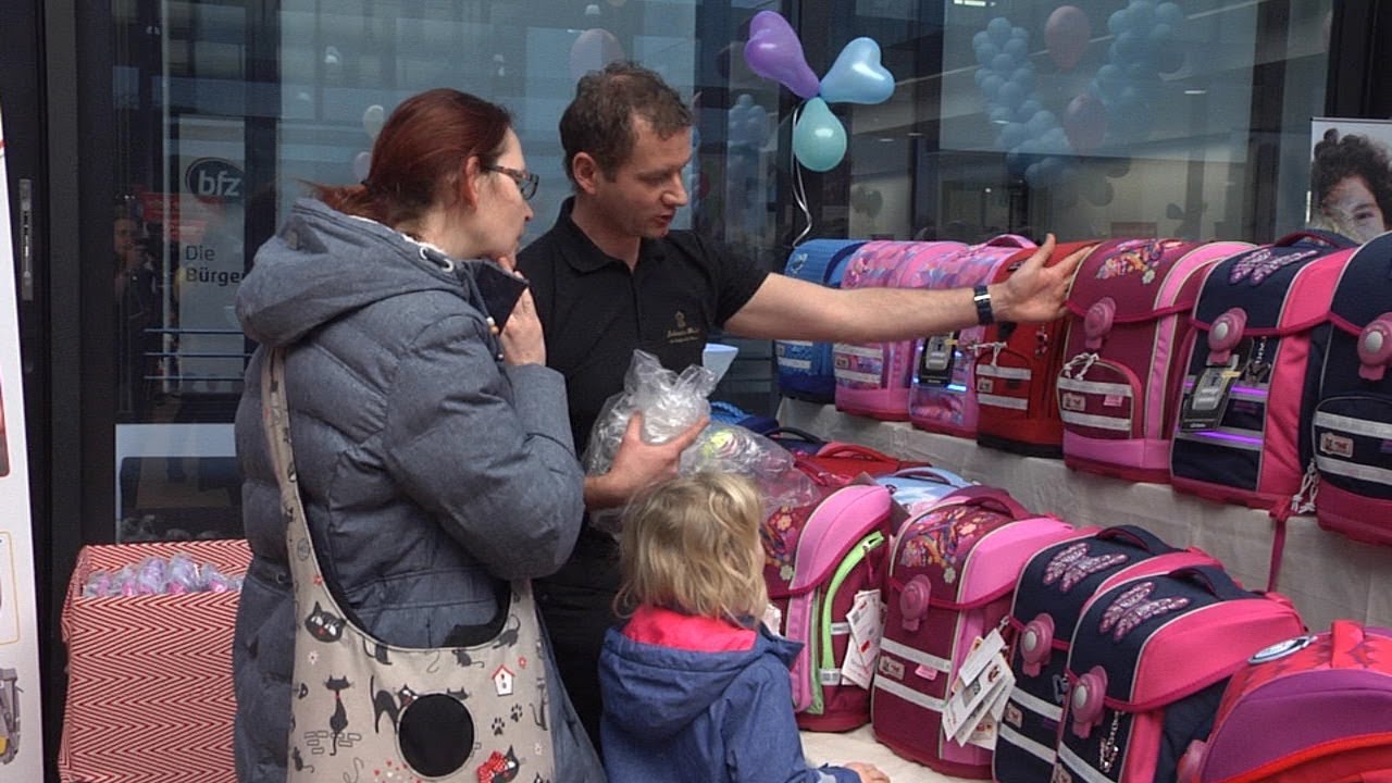 Vorfreude auf die Schule bei der 2. Zwickauer Ranzenfete