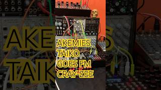 Akemies Taiko extreme FM modulation #modular #akemiestaiko #fmsynthesis