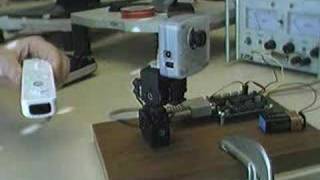 Wii Remote Pan Tilt Camera Control