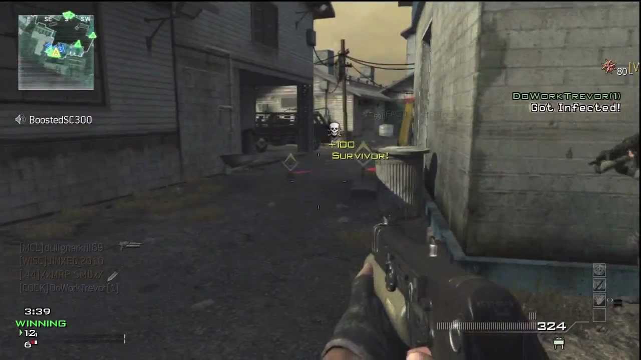 an infected game type clip