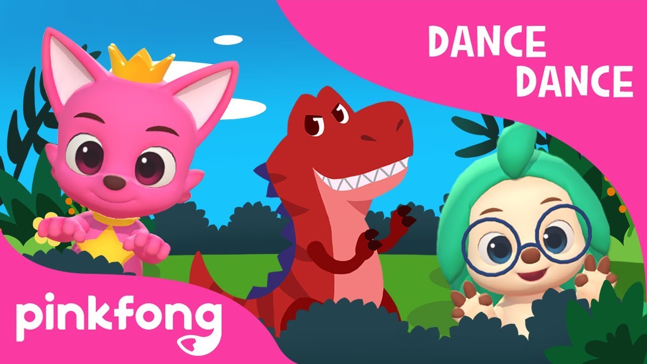 Tyrannosaurus-Rex | Dance Dance | Dinosaur Song | Pinkfong Songs for Children