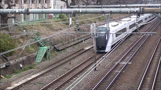 2019年３月１６日（土）今日の特急「あずさ５１号」8051M E353系（S101編成） 松本行【ダイヤ改正初日】