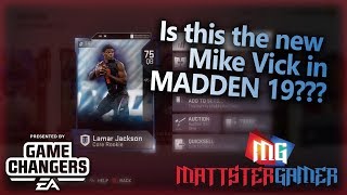 Exclusive Mut Lamar Jackson Gameplay Early Sc Madden 19 Gameplay