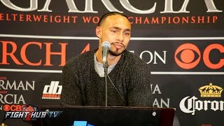 Thurman vs. Garcia- THE FULL KEITH THURMAN POST FIGHT PRESS CONFERENCE VIDEO
