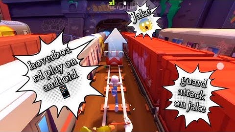 Hoverboard heroes gameplay || Android phone  📱|| Jake 😱 || guard attack on jake #hoverboardheroes