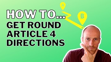 What is an Article 4 Direction? | Planning Permission UK