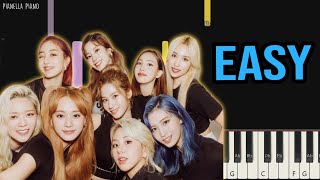 TWICE - Doughnut | EASY Piano Tutorial by Pianella Piano screenshot 2