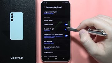 SAMSUNG Galaxy S24/S24+ Change Keyboard Size #howtodevices