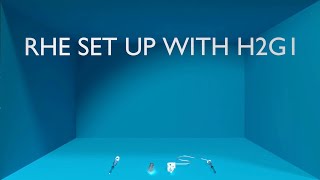 Reversible Hydrogen electrode (RHE) set up with H2G1 Portable hydrogen generator
