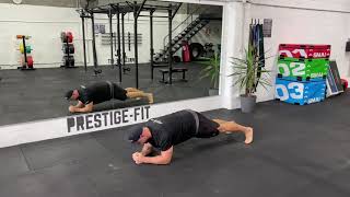 Bodyweight Lateral Raise demonstration