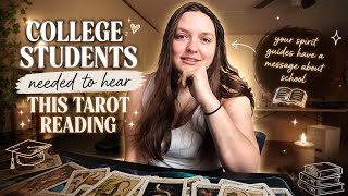 College Students Needed to Hear This Tarot Reading | Your Spirit Guides Have a Message About School