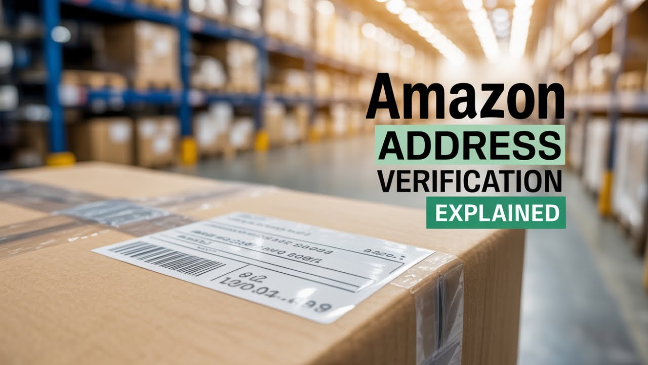 New Amazon Sellers: Stricter Address Verification Explained (Step-by ...