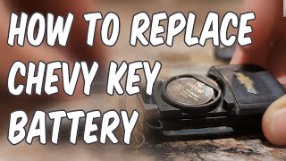 How to Replace a Chevy Key Fob Battery - 2012 Volt and Other Chevrolet Models! by Mediocre Coffee 2,687 views 1 year ago 1 minute, 57 seconds