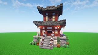 How to Build a Small Japanese Temple in Minecraft 26.1 - Small Minecraft Japanese Temple Tutorial