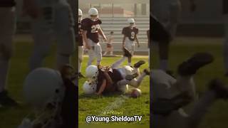 Georgie gets into a fight at football practice #youngsheldon #shorts