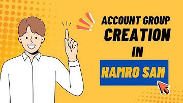 Account Groups in Hamro San for Efficient Accounting