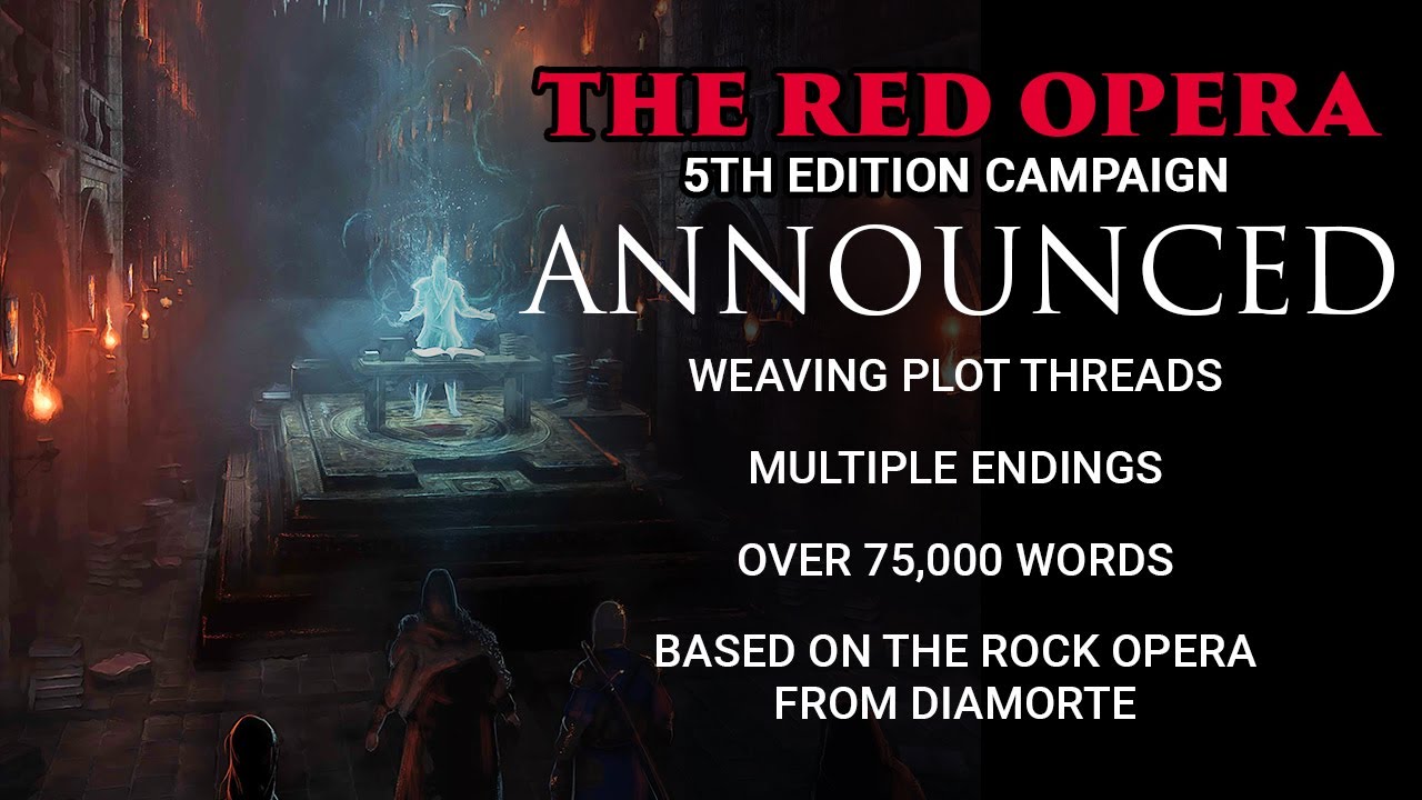 THE RED OPERA | 5E DnD WARLOCK CAMPAIGN ANNOUNCED