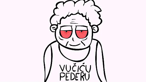 Gliša -Vučiću Pederu (Official Animation)