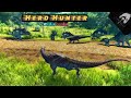 The Isle Evrima - Carnotaurus - Herd HUNTER (RAW FOOTAGE)